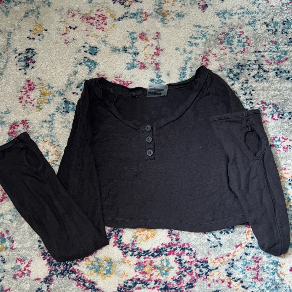 Gymshark training long sleeve, Size S, Color Grey